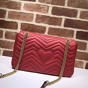 Gucci Marmont Red Size 31 × 19 × 7 cm - 5