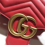 Gucci Marmont Red Size 31 × 19 × 7 cm - 2