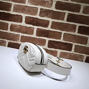 Gucci GG Marmont Mini Waist Bag White Size 18 x 11 x 5 cm - 2