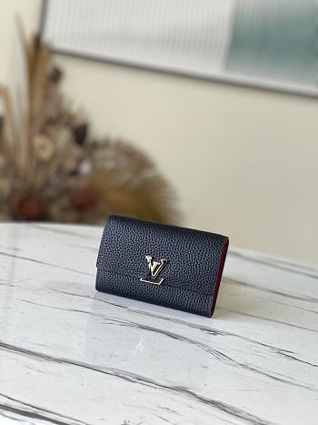 Louis Vuitton Taurillon Wallet Size 13.5 x 9.5 x 1.5 cm