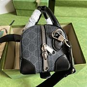 Gucci Small Travel Bag Black Size 21.5 x 12.5 x 13 cm - 5