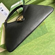 Gucci Aphrodite Medium Shoulder Bag Black Size 39 x 38 x 2 cm - 2