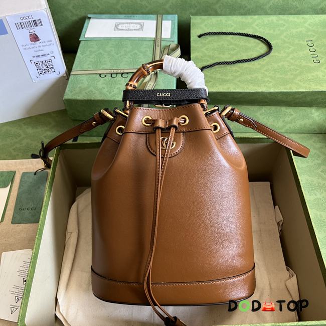 Gucci Diana Small Bucket Bag Brown Size 23.5 x 38 x 10.5 cm - 1