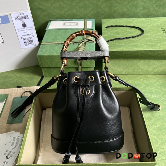 Gucci Diana Mini Bucket Bag Black Size 19 x 30.5 x 6 cm - 1