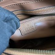 Gucci Python Trim Shoulder Bag With Double G Size 23.5 x 16 x 4.5 cm - 4