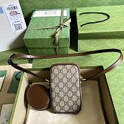 Gucci Mini Bag With Interlocking G Size 10 x 17.5 x 2 cm - 5