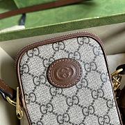 Gucci Mini Bag With Interlocking G Size 10 x 17.5 x 2 cm - 3