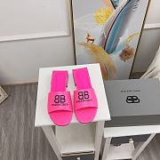 Balenciaga Sandals White/Black/Pink - 2