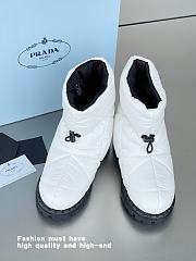 Prada Boots Black/White/Yellow - 2