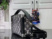 Louis Vuitton LV Side Trunk Handbag Denim Size 21 x 14 x 6 cm - 6
