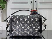Louis Vuitton LV Side Trunk Handbag Denim Size 21 x 14 x 6 cm - 2