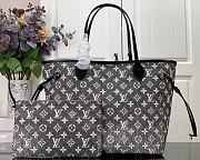 Louis Vuitton LV Neverfull Medium Handbag Size 31 x 28 x 14 cm - 1
