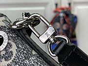 Louis Vuitton LV Nano Noé Handbag Denim Size 13 x 16 x 10 cm - 3