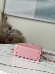 Louis Vuitton LV Capucines Mini Handbag Pink Size 21 x 14 x 8 cm - 2