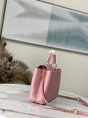 Louis Vuitton LV Capucines BB Handbag Pink Size 27 x 18 x 9 cm - 2