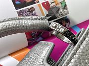 Louis Vuitton LV Capucines BB Handbag Silver Size 27 x 18 x 9 cm - 5