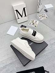 Chanel Bread Shoes White - 5
