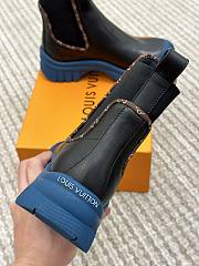 LV Ruby New Chelsea Boots Black/Blue - 5