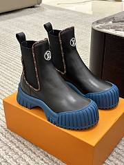 LV Ruby New Chelsea Boots Black/Blue - 3