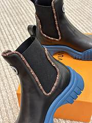 LV Ruby New Chelsea Boots Black/Blue - 2