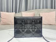 Dior Caro Chain Bag Black Size 19 x 14 x 3 cm - 6