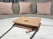 Dior Caro Chain Bag Beige Size 19 x 14 x 3 cm - 6