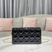 Lady Dior Clutch Black Size 21.5 x 11.5 x 3 cm - 1