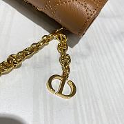Dior Caro Chain Bag Caramel Size 20 x 11.5 x 3.5 cm - 3