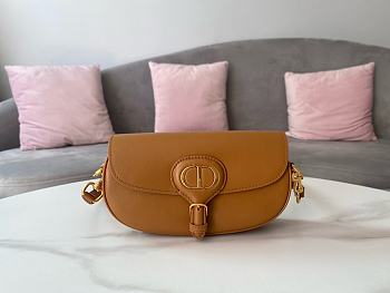 Dior Bobby East-West Bag Brown Size 22 x 13 x 5 cm