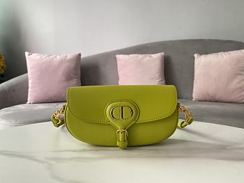 Dior Bobby East-West Bag Green Yellow Size 22 x 13 x 5 cm