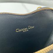 Dior Caro Heart-Shaped Chain Bag Black Size 11 x 10 x 1.5 cm - 2