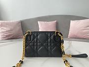 Dior Zipper Clutch Bag Black Size 12 x 8.5 cm - 6