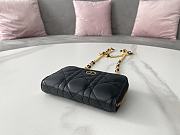 Dior Zipper Clutch Bag Black Size 12 x 8.5 cm - 5