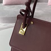 Dior Parisienne Handbag Red Size 30 x 21 x 8.5 cm - 4