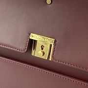 Dior Parisienne Handbag Red Size 30 x 21 x 8.5 cm - 3