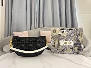 Dior Black Large Calfskin 01 Size 30 x 19 x 10 cm - 6