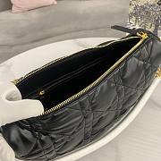 Dior Black Large Calfskin 01 Size 30 x 19 x 10 cm - 3