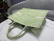 Dior Book Tote Apple Green Tiger Large Size 41.5 cm - 5