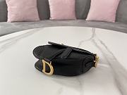 Dior Super Mini Saddle Bag Black Size 12 x 7.5 x 5 cm - 5