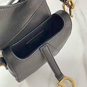 Dior Super Mini Saddle Bag Black Size 12 x 7.5 x 5 cm - 3