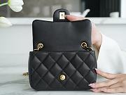 Chanel Love Chain Bag CF Black Size 12 × 19 × 7 cm - 5
