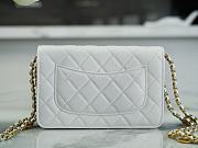 Chanel WOC Gold Coin White Size 19 cm - 4