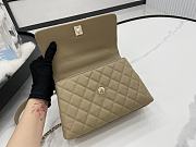 Chanel Coco Beige Bag Size 23 cm - 3