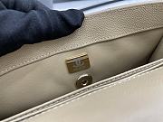 Chanel Coco Beige Bag Size 23 cm - 2