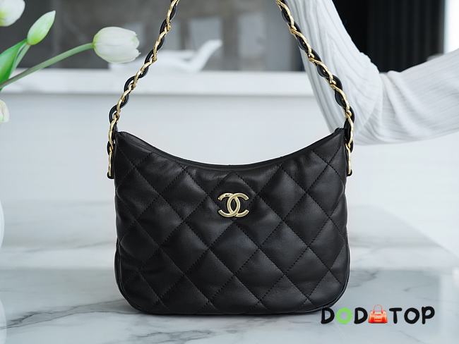 Chanel Hobo Black Bag Size 17.5 x 24 x 6 cm - 1
