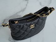 Chanel Hobo Black Bag Size 17.5 x 24 x 6 cm - 3
