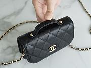 Chanel Mini Messenger Bag Black Size 15 x 10.5 x 5 cm - 6