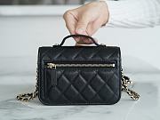 Chanel Mini Messenger Bag Black Size 15 x 10.5 x 5 cm - 3