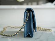 Chanel Woc Fortune Bag Blue Size 19 cm - 5