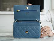 Chanel Woc Fortune Bag Blue Size 19 cm - 3